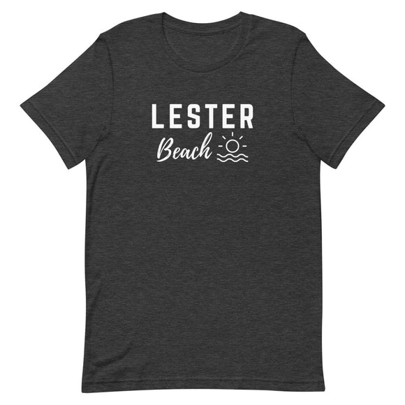 Lester Beach Short-Sleeve Unisex T-Shirt