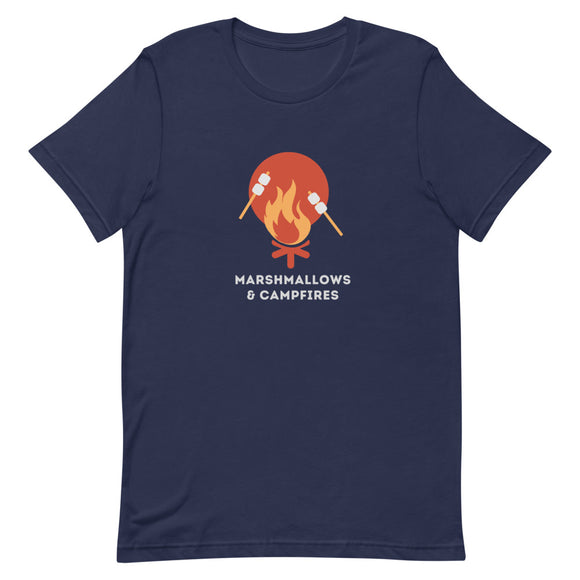 Marshmallows & Campfires Short-Sleeve Unisex T-Shirt