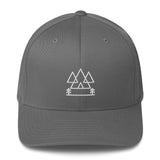 Mountains and Trees Structured Twill Flex Cap