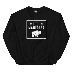 Made in Manitoba Bison Unisex Sweatshirt