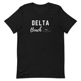 Delta Beach Short-Sleeve Unisex T-Shirt